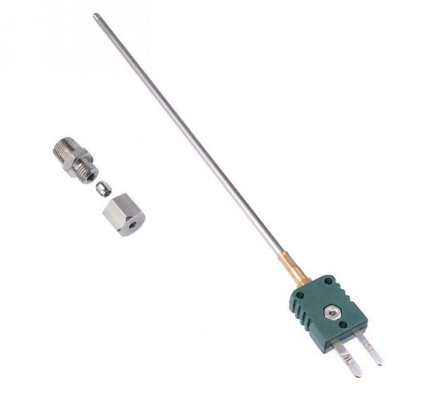 K-type thermocouple sensor 3x150mm (EGT) + wartel 1/8 npt - KMS Webshop