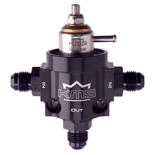 KMS Fuel pressure regulator 3-way - KMS Webshop