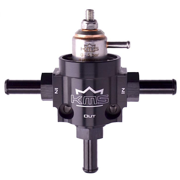 KMS Fuel pressure regulator 3-way - KMS Webshop
