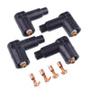 Spark lead connector set (4x) coil side - KMS Webshop