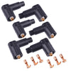 Spark lead connector set (6x) coil side - KMS Webshop
