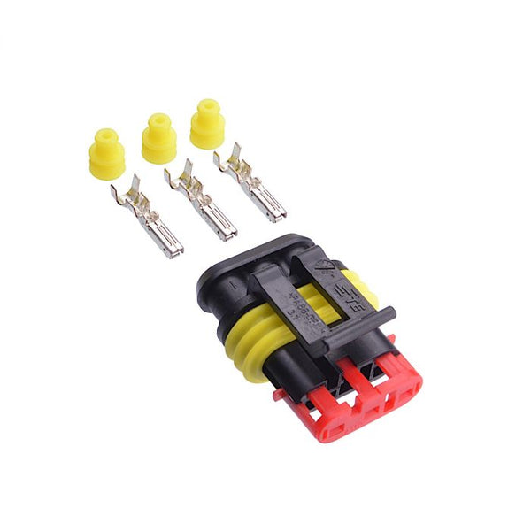 Superseal connector 3-pin Female - KMS Webshop