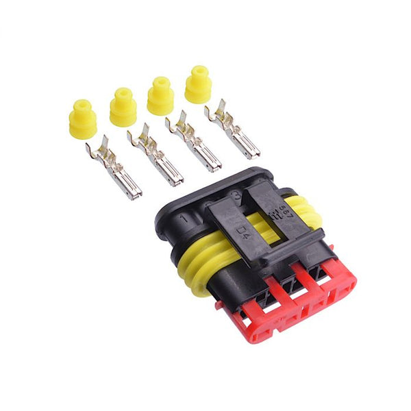Superseal connector 4-pin Female - KMS Webshop