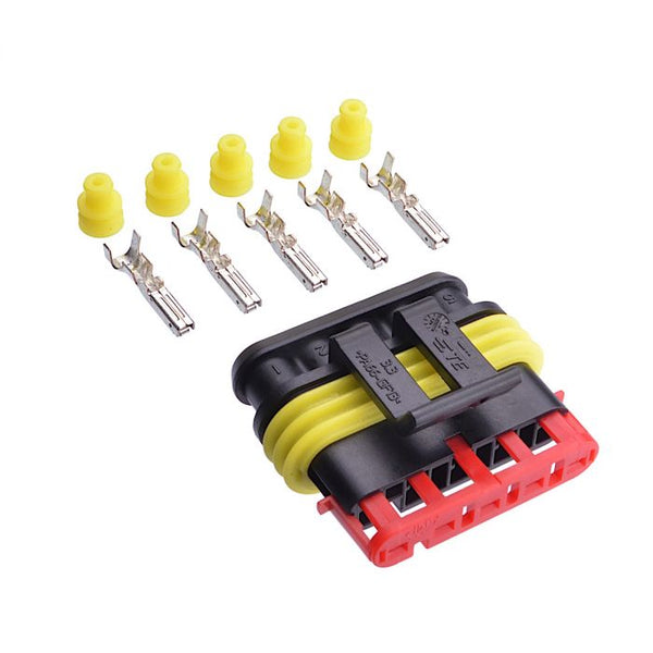 Superseal connector 5-pin Female - KMS Webshop