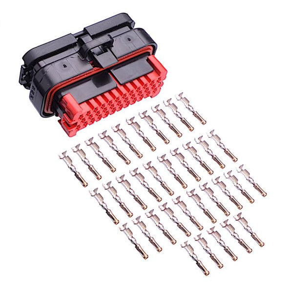Connector MD35 ECU 35 pin gold plated - KMS Webshop